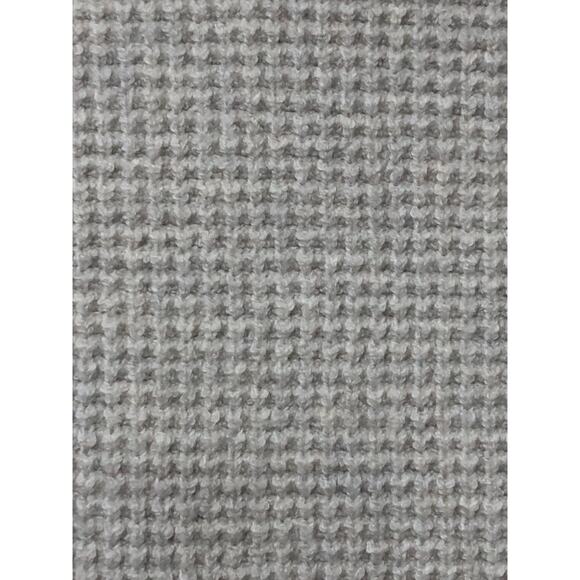 Old Navy Men’s Mock Neck Military Henley Waffle Sweater Pullover Beige Large New - Picture 8 of 9